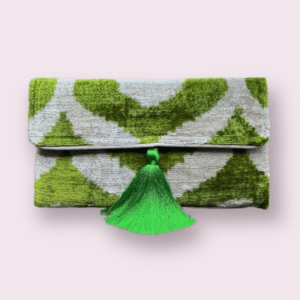 Hand-woven Clutch (Green)