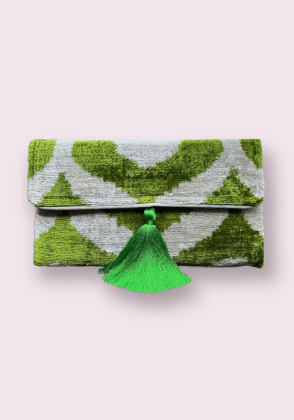 Hand-woven Clutch (Green)