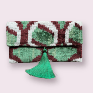 Hand-woven Clutch (Dark Green)