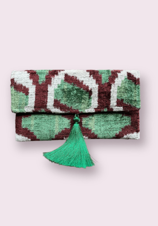 Hand-woven Clutch (Dark Green)