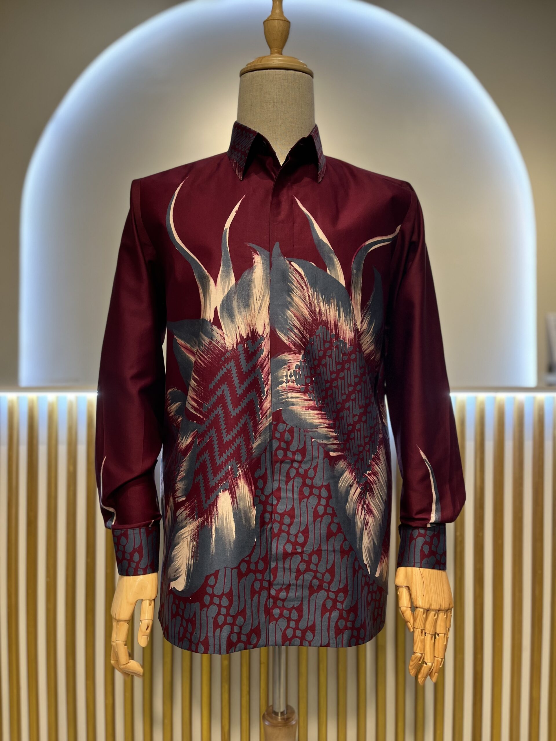 Men s Batik Shirt Nada Mizz Collection SA0540356 H 