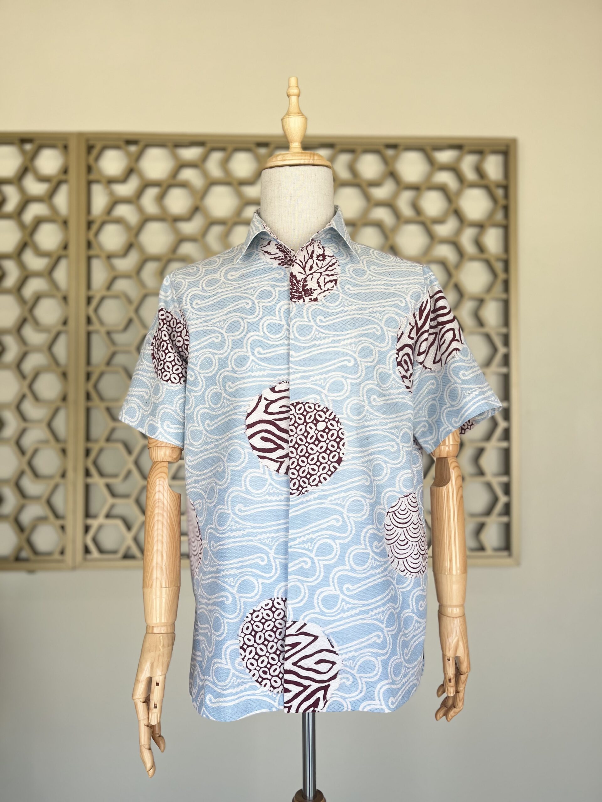 Men's Batik Shirt - Image 3