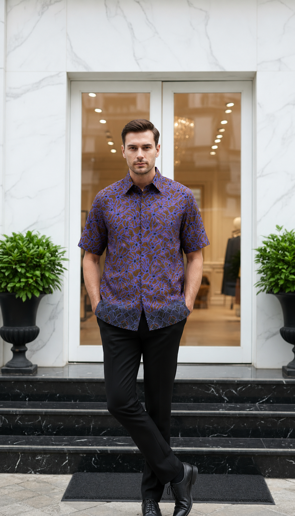 Men's Batik Shirt