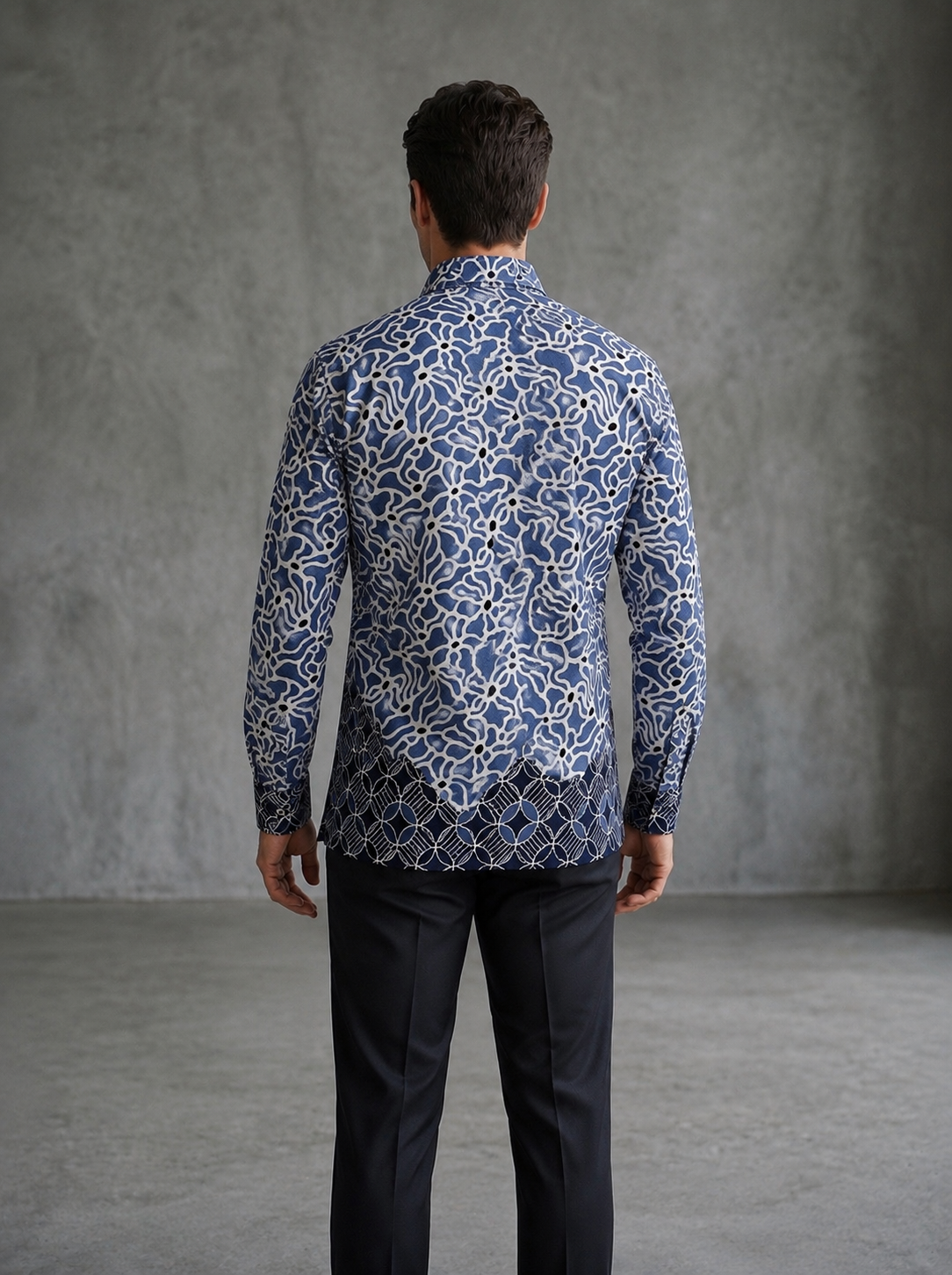 Men's Batik Shirt - Image 2