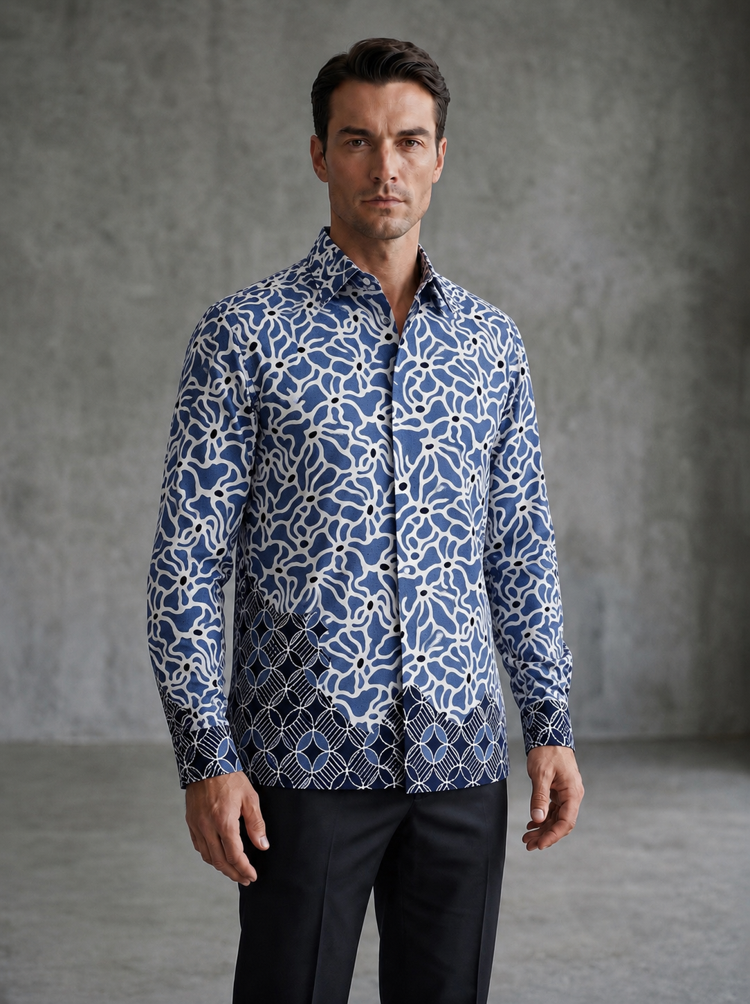 Men's Batik Shirt
